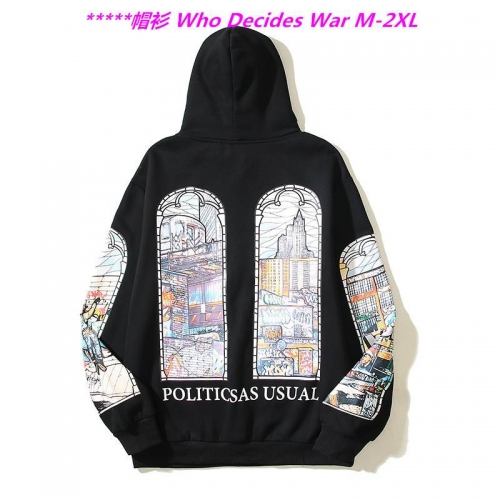 W.h.o. D.e.c.i.d.e.s. W.a.r. Hoodies/Sweatshirt 1220 Men