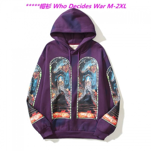 W.h.o. D.e.c.i.d.e.s. W.a.r. Hoodies/Sweatshirt 1275 Men