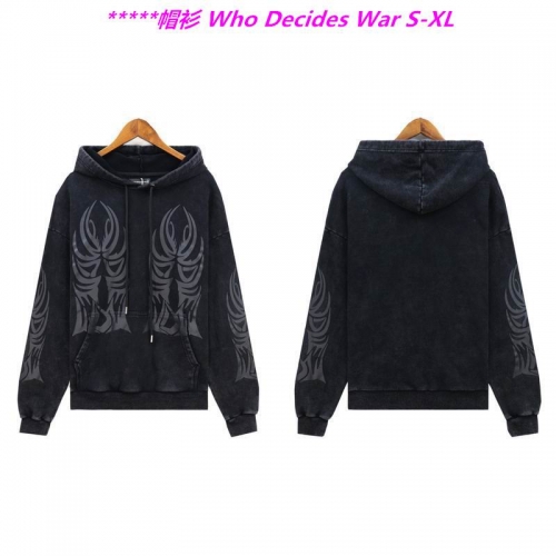 W.h.o. D.e.c.i.d.e.s. W.a.r. Hoodies/Sweatshirt 1007 Men