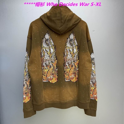 W.h.o. D.e.c.i.d.e.s. W.a.r. Hoodies/Sweatshirt 1081 Men