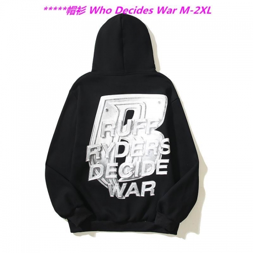 W.h.o. D.e.c.i.d.e.s. W.a.r. Hoodies/Sweatshirt 1186 Men