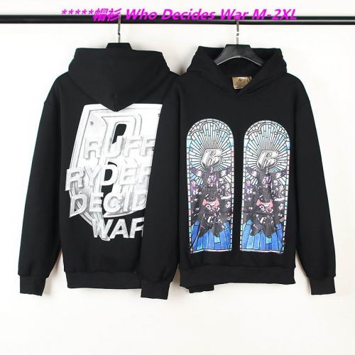 W.h.o. D.e.c.i.d.e.s. W.a.r. Hoodies/Sweatshirt 1174 Men