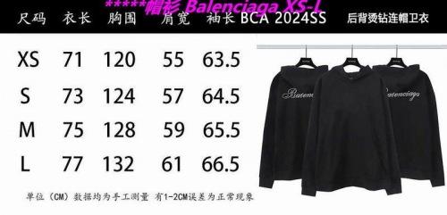 B.a.l.e.n.c.i.a.g.a. Hoodies/Sweatshirt 1324 Men