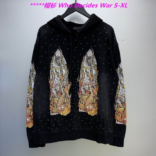 W.h.o. D.e.c.i.d.e.s. W.a.r. Hoodies/Sweatshirt 1091 Men