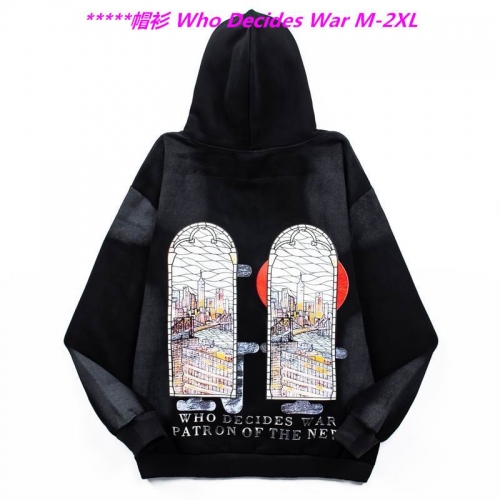 W.h.o. D.e.c.i.d.e.s. W.a.r. Hoodies/Sweatshirt 1319 Men