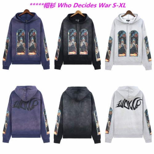 W.h.o. D.e.c.i.d.e.s. W.a.r. Hoodies/Sweatshirt 1045 Men