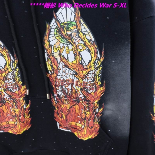 W.h.o. D.e.c.i.d.e.s. W.a.r. Hoodies/Sweatshirt 1013 Men