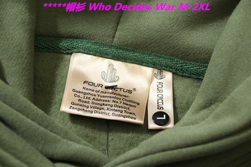 W.h.o. D.e.c.i.d.e.s. W.a.r. Hoodies/Sweatshirt 1212 Men