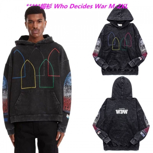 W.h.o. D.e.c.i.d.e.s. W.a.r. Hoodies/Sweatshirt 1291 Men