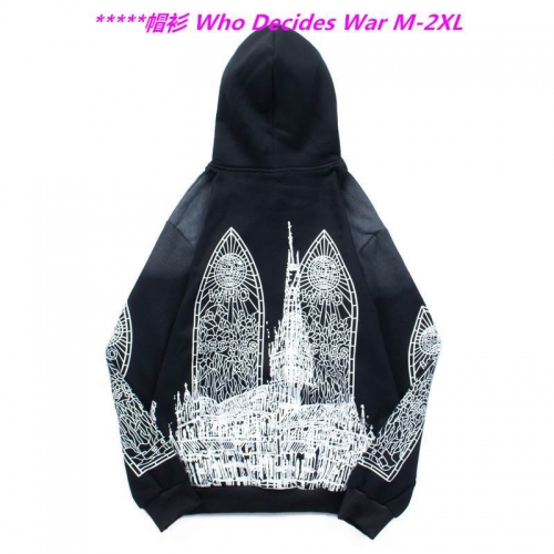 W.h.o. D.e.c.i.d.e.s. W.a.r. Hoodies/Sweatshirt 1355 Men