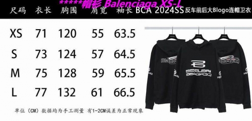 B.a.l.e.n.c.i.a.g.a. Hoodies/Sweatshirt 1401 Men