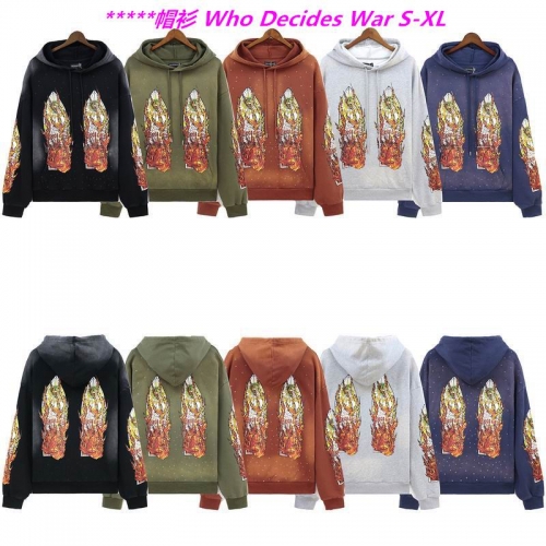 W.h.o. D.e.c.i.d.e.s. W.a.r. Hoodies/Sweatshirt 1029 Men