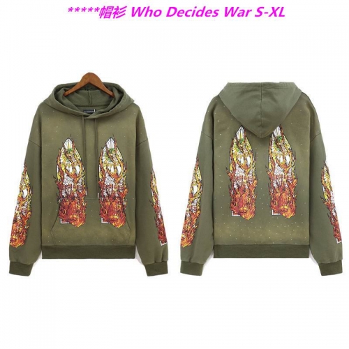 W.h.o. D.e.c.i.d.e.s. W.a.r. Hoodies/Sweatshirt 1027 Men