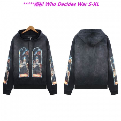 W.h.o. D.e.c.i.d.e.s. W.a.r. Hoodies/Sweatshirt 1042 Men