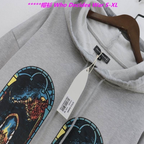 W.h.o. D.e.c.i.d.e.s. W.a.r. Hoodies/Sweatshirt 1035 Men