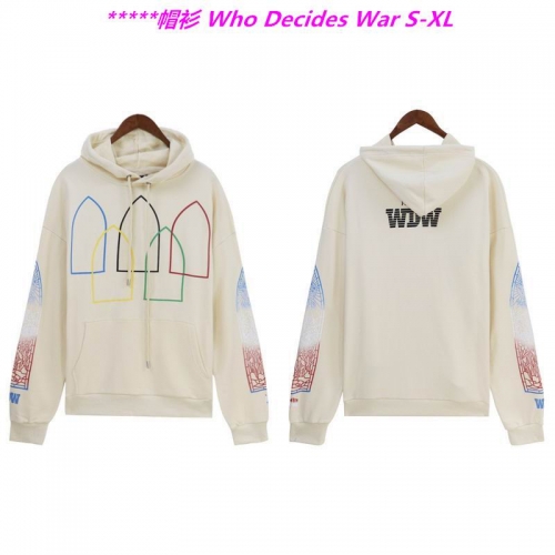 W.h.o. D.e.c.i.d.e.s. W.a.r. Hoodies/Sweatshirt 1172 Men