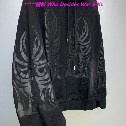 W.h.o. D.e.c.i.d.e.s. W.a.r. Hoodies/Sweatshirt 1111 Men