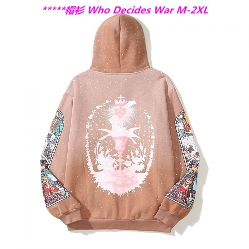 W.h.o. D.e.c.i.d.e.s. W.a.r. Hoodies/Sweatshirt 1255 Men