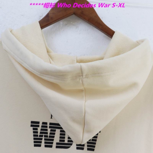 W.h.o. D.e.c.i.d.e.s. W.a.r. Hoodies/Sweatshirt 1168 Men