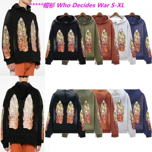 W.h.o. D.e.c.i.d.e.s. W.a.r. Hoodies/Sweatshirt 1030 Men