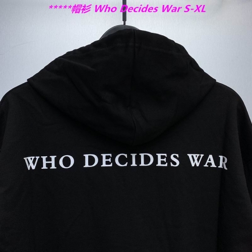 W.h.o. D.e.c.i.d.e.s. W.a.r. Hoodies/Sweatshirt 1145 Men