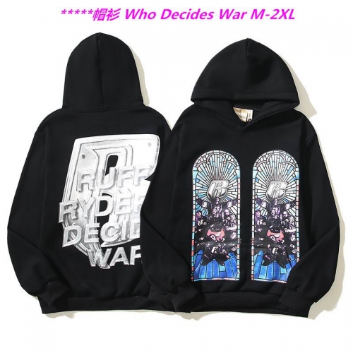 W.h.o. D.e.c.i.d.e.s. W.a.r. Hoodies/Sweatshirt 1188 Men