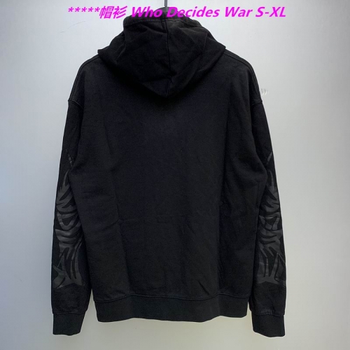 W.h.o. D.e.c.i.d.e.s. W.a.r. Hoodies/Sweatshirt 1114 Men