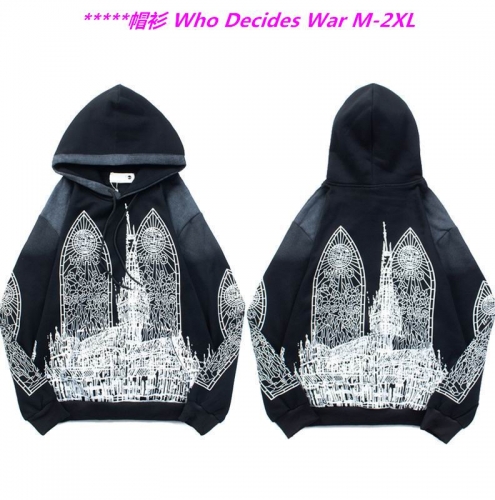 W.h.o. D.e.c.i.d.e.s. W.a.r. Hoodies/Sweatshirt 1357 Men