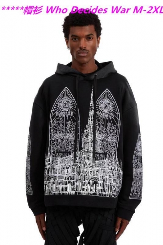 W.h.o. D.e.c.i.d.e.s. W.a.r. Hoodies/Sweatshirt 1338 Men