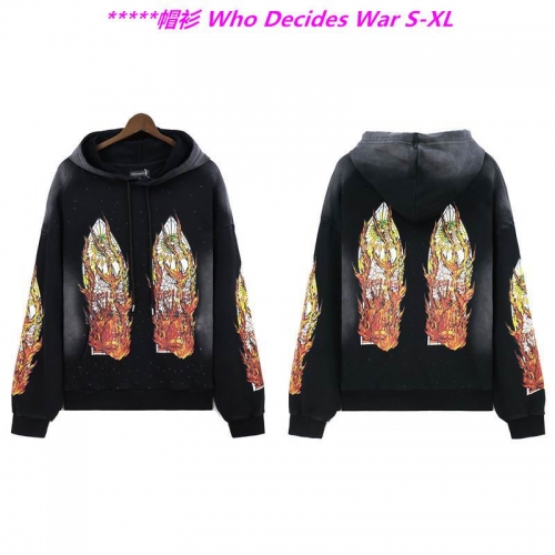 W.h.o. D.e.c.i.d.e.s. W.a.r. Hoodies/Sweatshirt 1028 Men