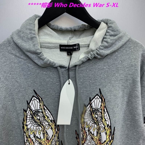 W.h.o. D.e.c.i.d.e.s. W.a.r. Hoodies/Sweatshirt 1065 Men