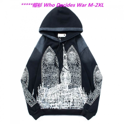 W.h.o. D.e.c.i.d.e.s. W.a.r. Hoodies/Sweatshirt 1356 Men