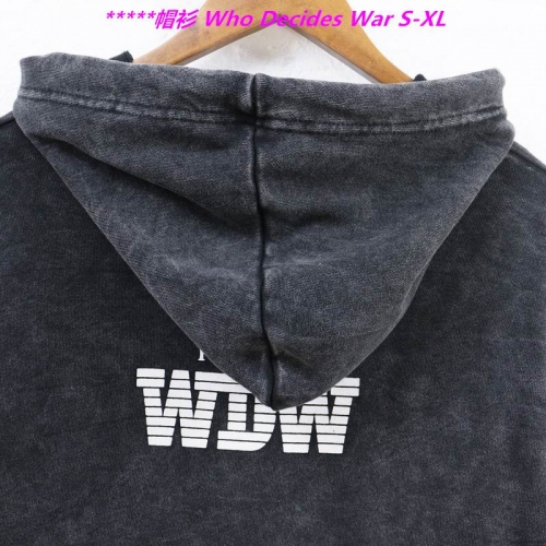 W.h.o. D.e.c.i.d.e.s. W.a.r. Hoodies/Sweatshirt 1162 Men