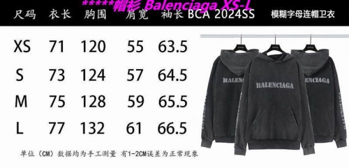 B.a.l.e.n.c.i.a.g.a. Hoodies/Sweatshirt 1334 Men