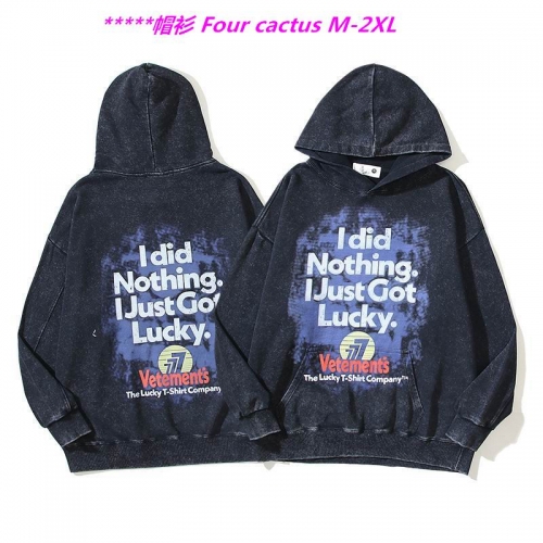 F.o.u.r. C.a.c.t.u.s. Hoodies/Sweatshirt 1231 Men