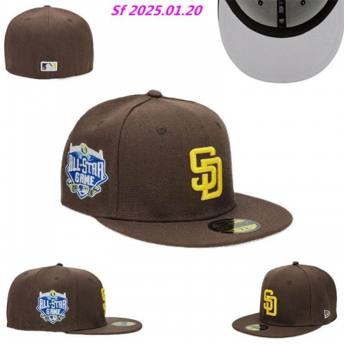 San Diego Padres Fitted caps 1012 Men