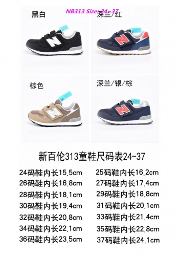 New Balance 313 Kids Shoes 1010 Child