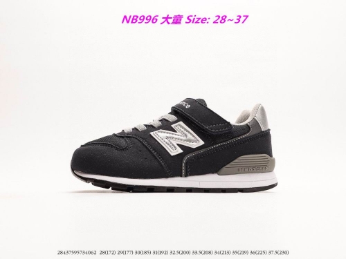 New Balance 996 Kids Shoes 1020 Child