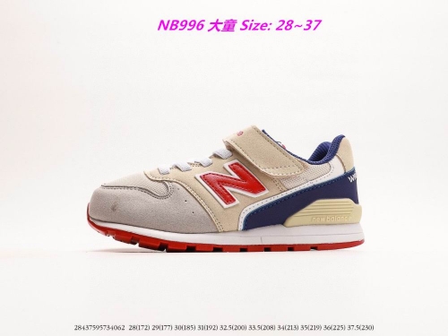 New Balance 996 Kids Shoes 1018 Child