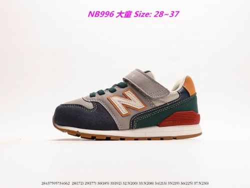 New Balance 996 Kids Shoes 1022 Child