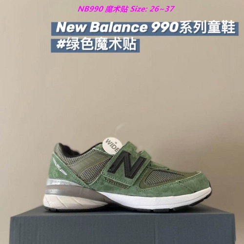 New Balance 990 Kids Shoes 1006 Child