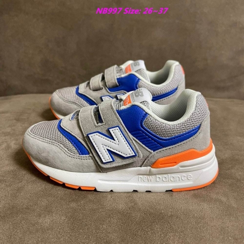 New Balance 997 Kids Shoes 1002 Child