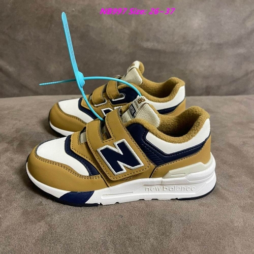 New Balance 997 Kids Shoes 1001 Child