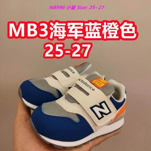 New Balance 996 Kids Shoes 1048 Child