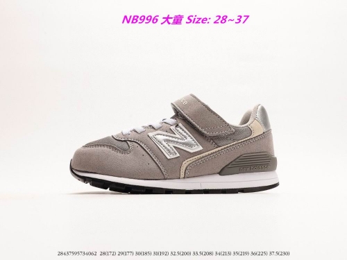 New Balance 996 Kids Shoes 1017 Child