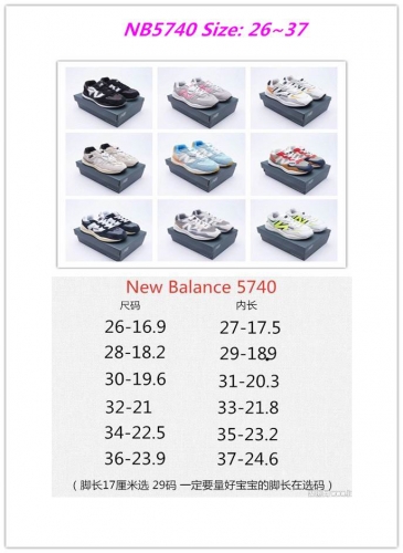 New Balance 5740 Kids Shoes 1041 Child