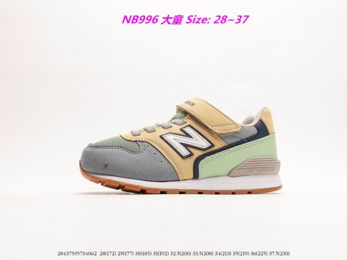 New Balance 996 Kids Shoes 1025 Child