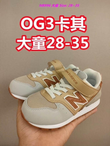 New Balance 996 Kids Shoes 1066 Child