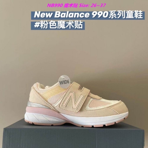 New Balance 990 Kids Shoes 1007 Child