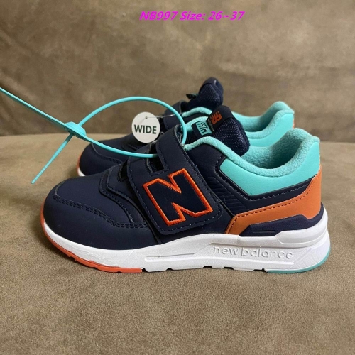 New Balance 997 Kids Shoes 1008 Child